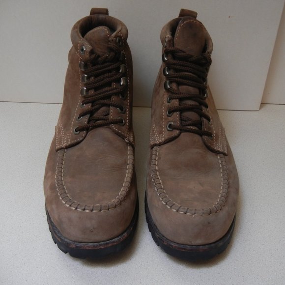 Eddie Bauer Sz 9.5M Mens Suede Boot Hiking Active Ankle Leather Casual     * cas main image 12